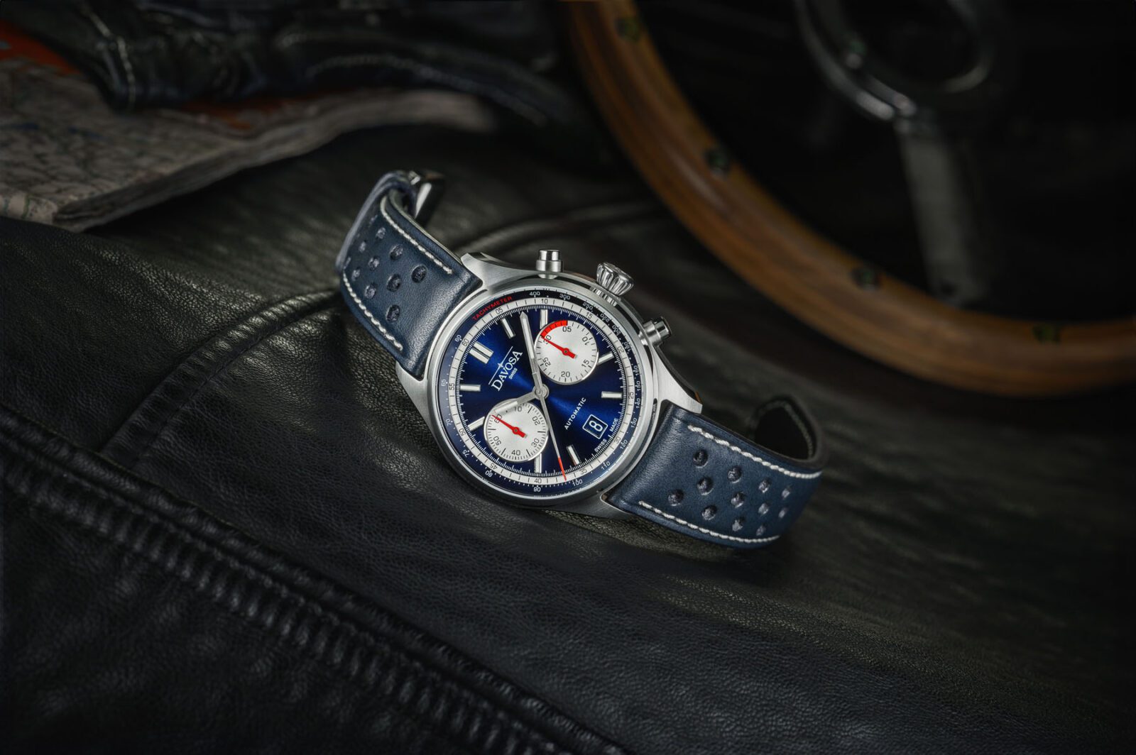 Davosa Newton Pilot Rally Chronograph