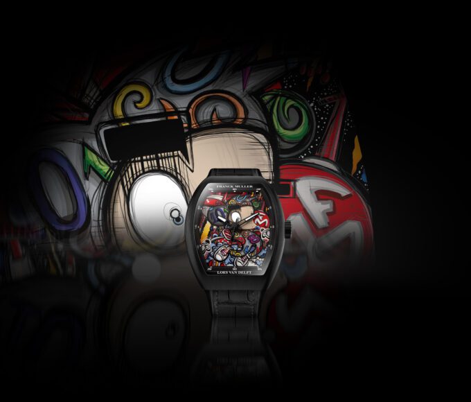 Franck Muller Vanguard Color Dreams Loes Van Delft Limited Edition - Banner