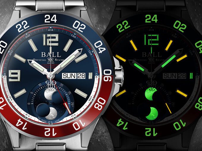 Ball Roadmaster Marine GMT Moon Phase