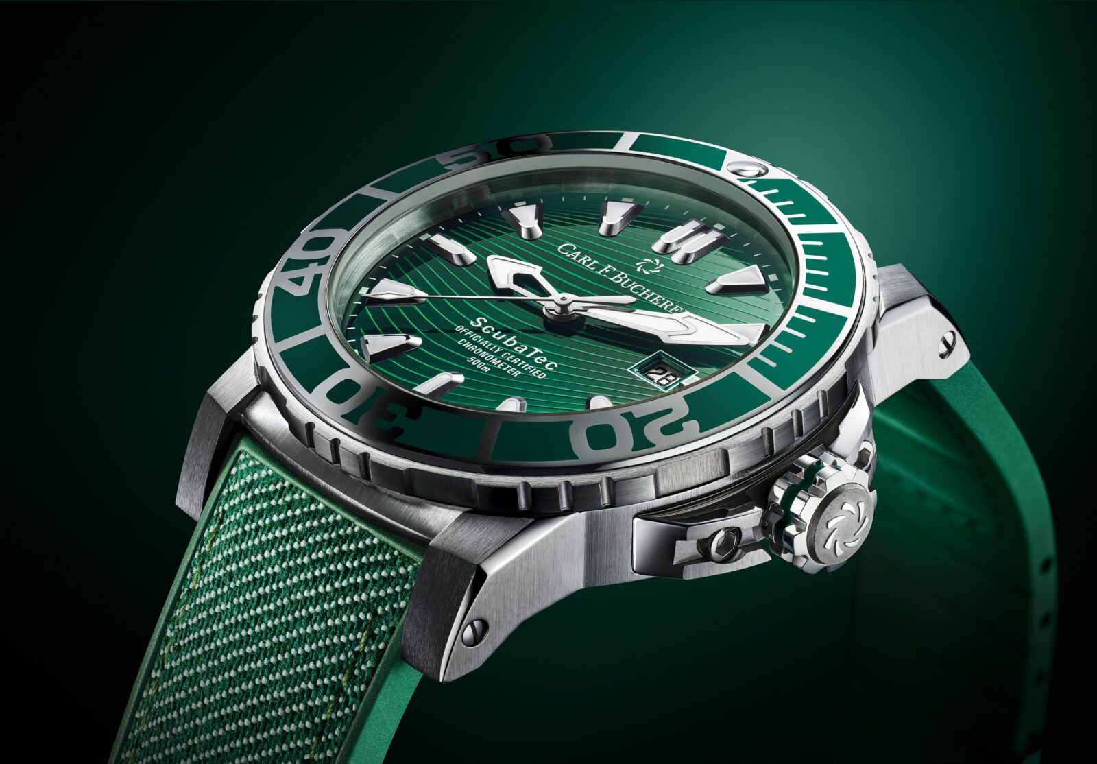 Carl F. Bucherer a jeho Patravi ScubaTec Verde