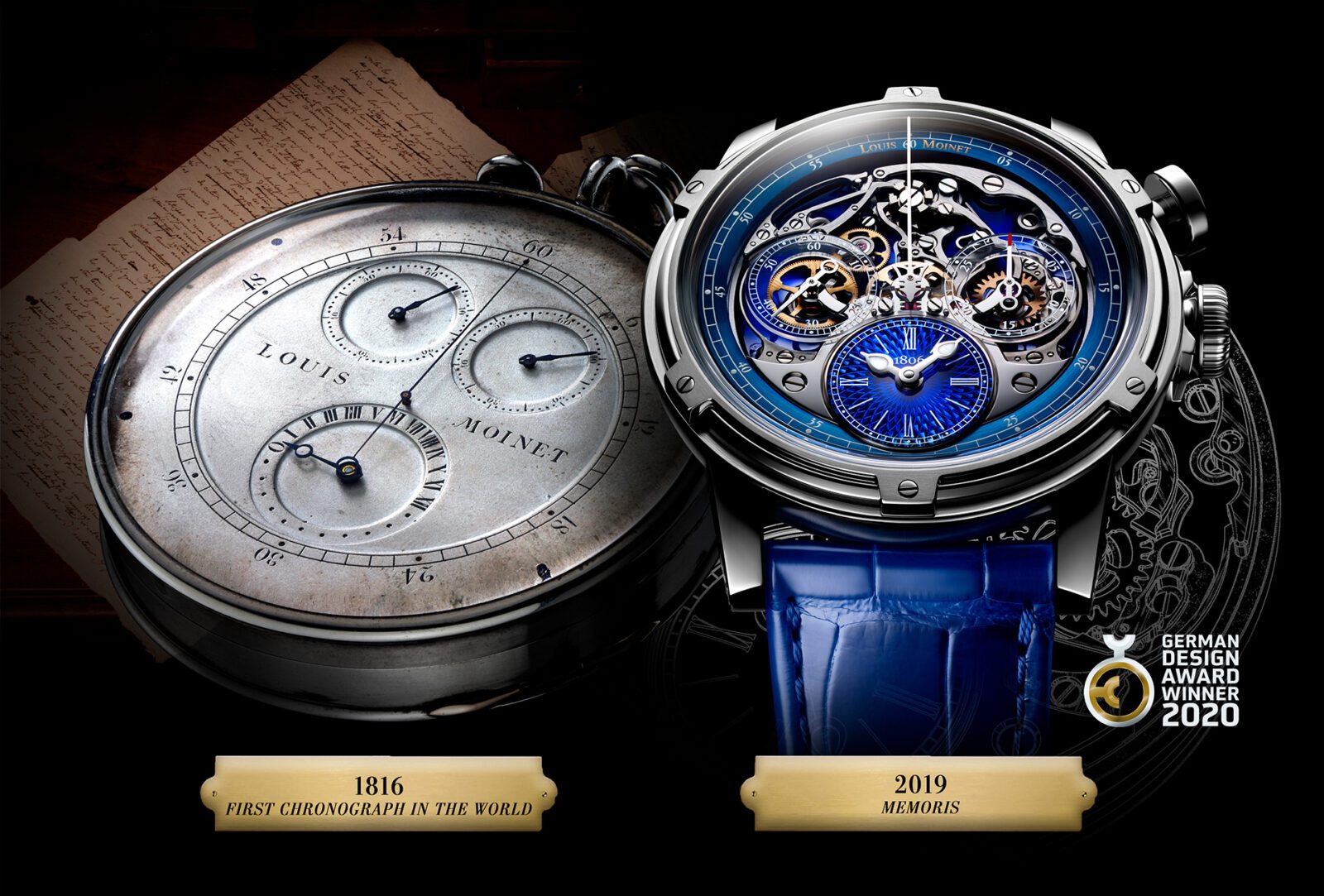 Louis Moinet a jeho cesta chronografu