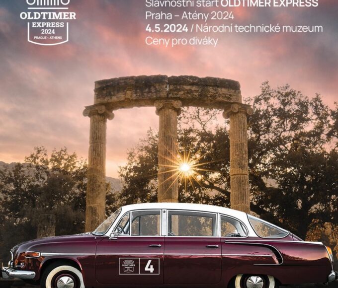 Startuje Oldtimer Express Praha-Atény