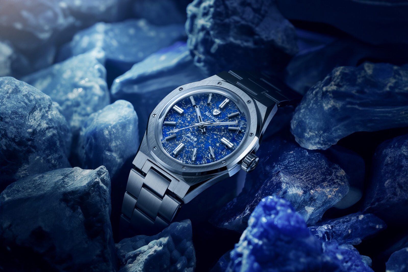 Nivada Grenchen F77 Lapis Lazuli