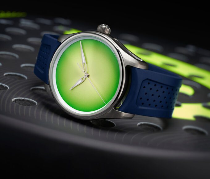H. Moser & Cie. Pioneer Centre Seconds Concept Citrus Green