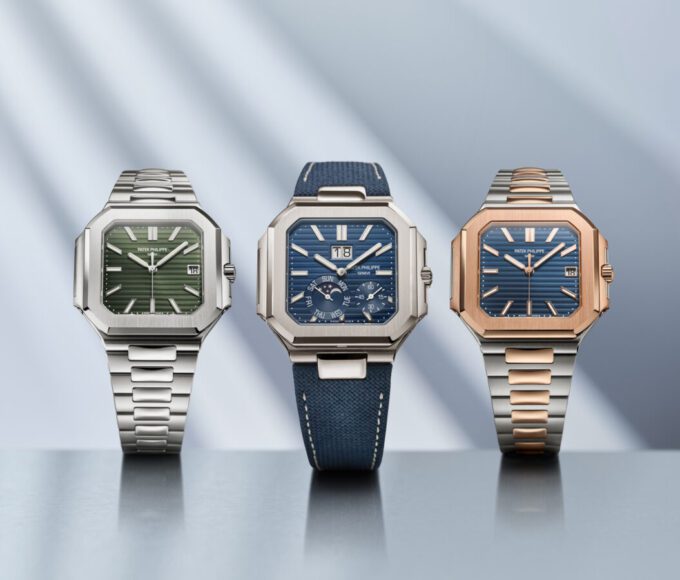 Trojice Patek Philippe z nové řady Cubitus