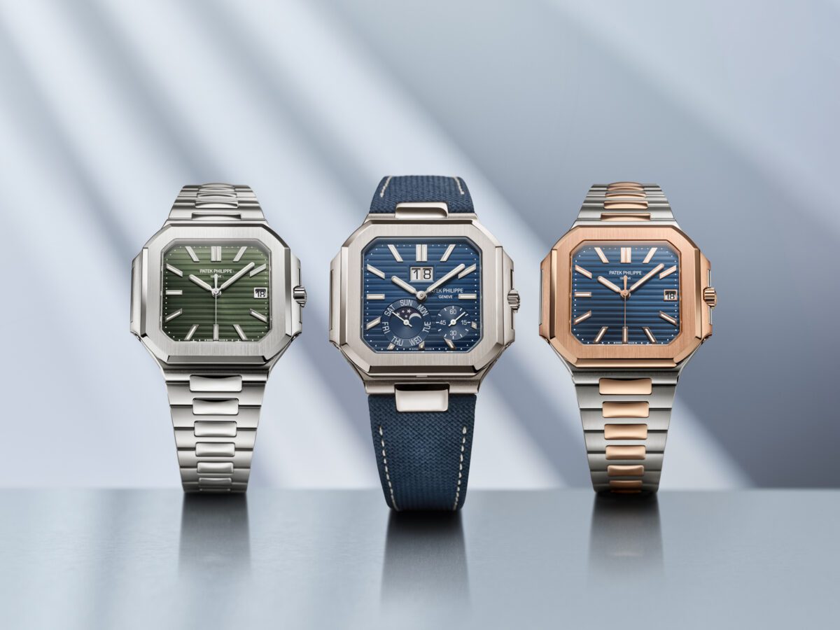 Trojice Patek Philippe z nové řady Cubitus