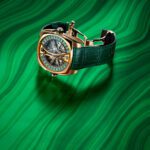 Klepcys Vertical Skeleton Tourbillon Malachite