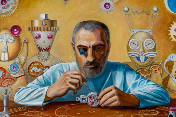 Auportrét Konstantina Chaykina