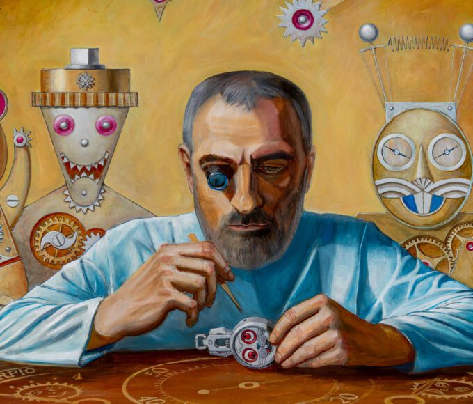 Auportrét Konstantina Chaykina