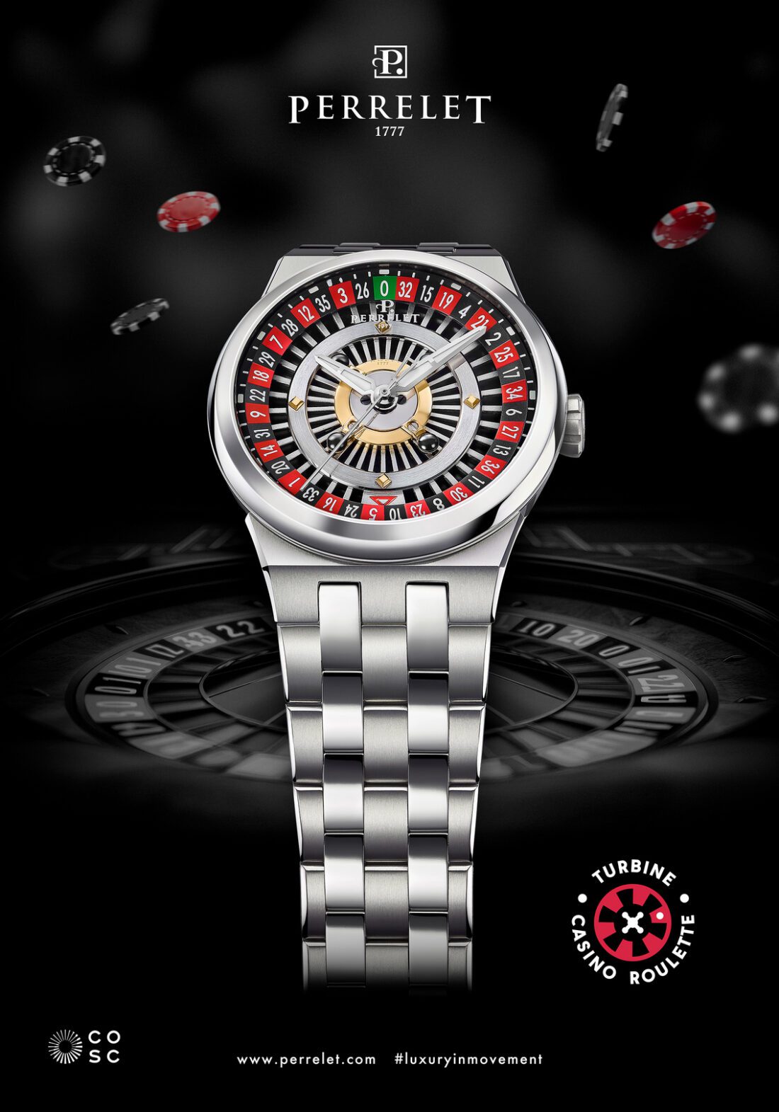 Perrelet Turbine Casino Roulette